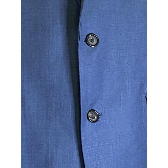 Ralph Ralph Lauren Classic Blue Mens 44L Wool Quiet Lux Style Sports Jacket - Picture 8 of 16
